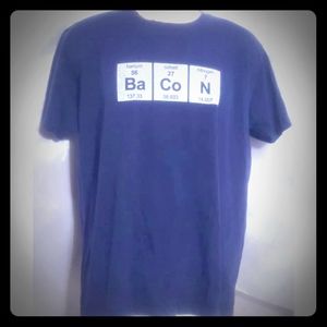American Apparel " Ba-Co-N" Periodic Table T-shirt